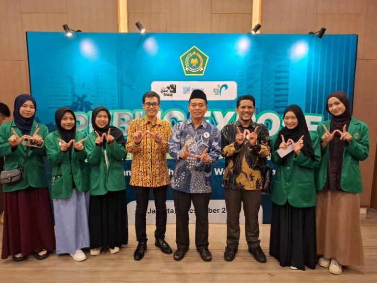 Prodi Manajemen Zakat dan Wakaf IIQ Jakarta Hadiri Public Expose Nasional “Annual Report & Outlook Zakat Wakaf 2026”